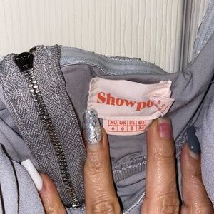 Off shoulder crop tot